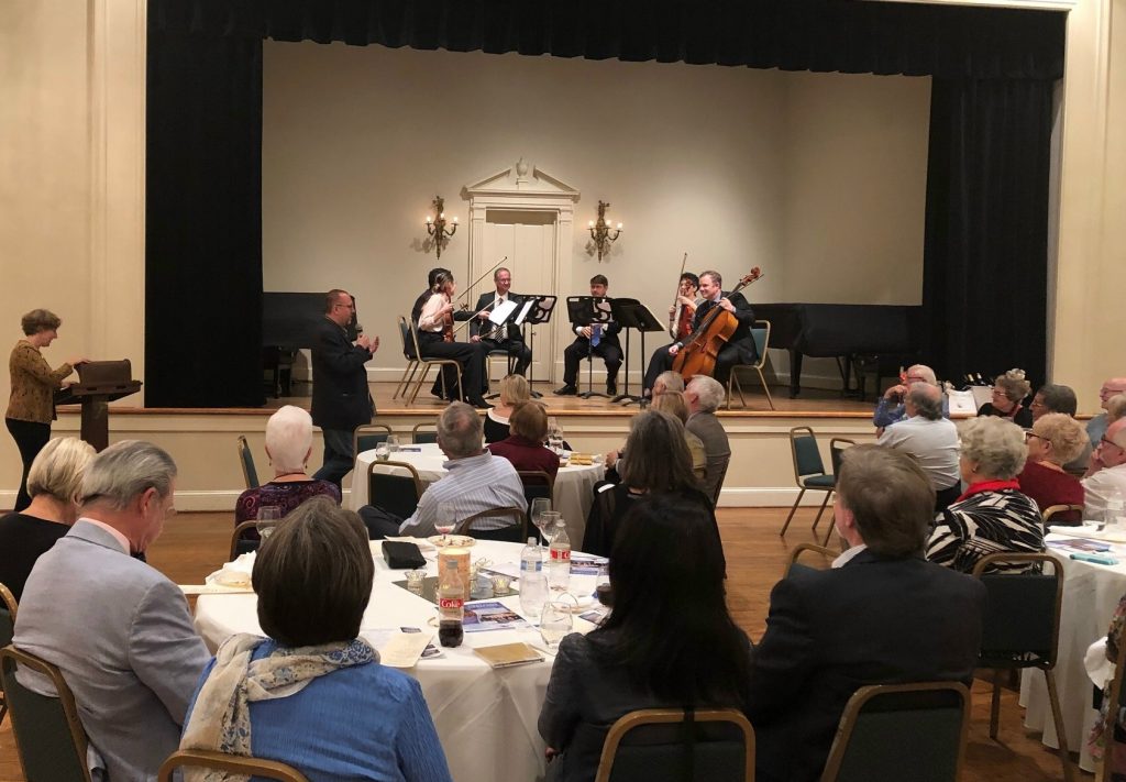 San Marco Chamber Music Society performing at Friday Musicale.