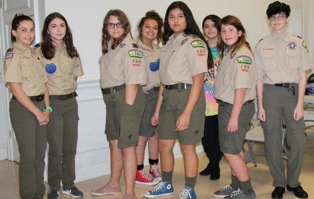 New female Boy Scout troop inaugurated in Ortega