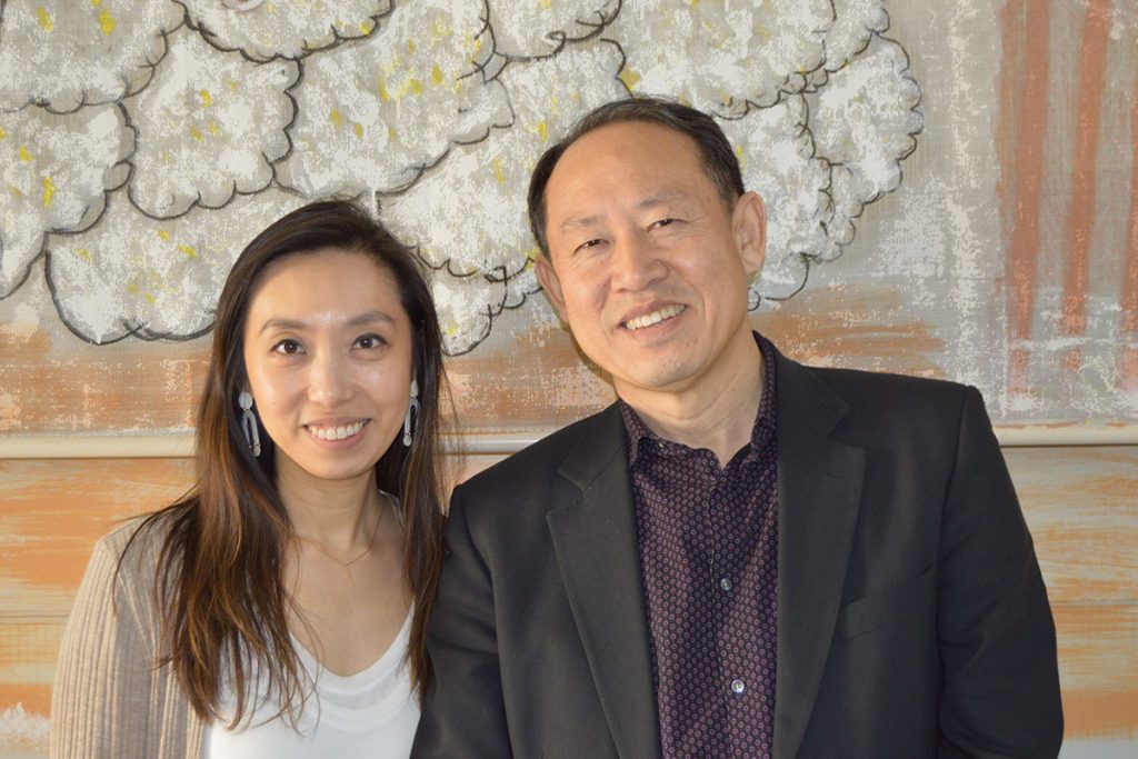 Joy Lee and her father, Pastor Jong Oh Lee
