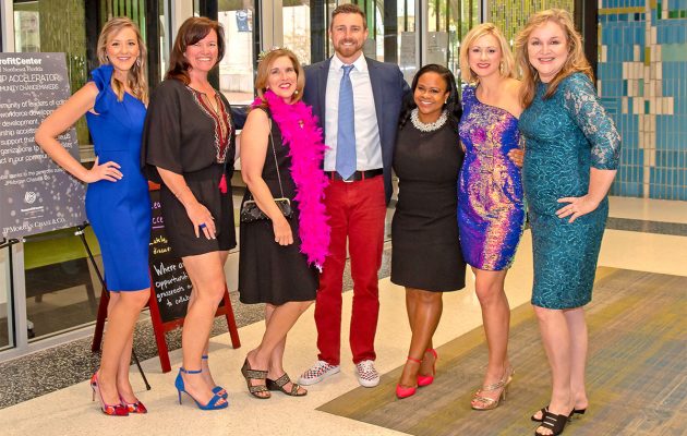Colorful, cheerful gala supports day school