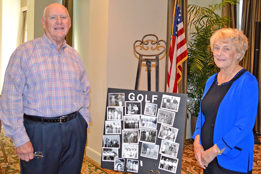 Former Circuit Judge Charles Arnold and his wife, Carolyn, have been members of San Jose Country Club for 50 years. They enjoy golfing and socializing at the club.