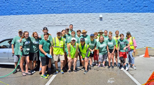 SUMC teens help to set Guinness car wash world record