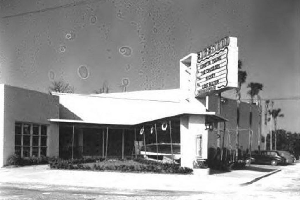 Edgewood Movie Theater (Courtesy Jacksonville Historical Society)