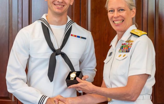 Riverside sailor earns top honors at boot camp