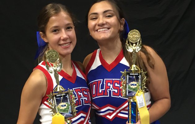 Two Wolfson cheerleaders named All American, cheer team receives state recognition