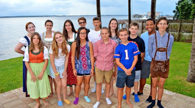 Neighborhood families built global friendships this summer