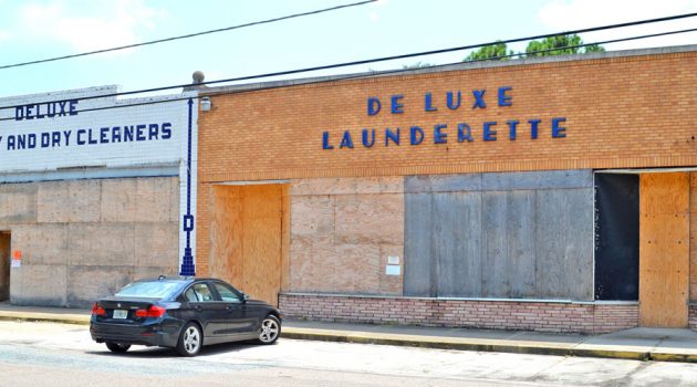 Fate of former Deluxe Laundry and Cleaners building still uncertain