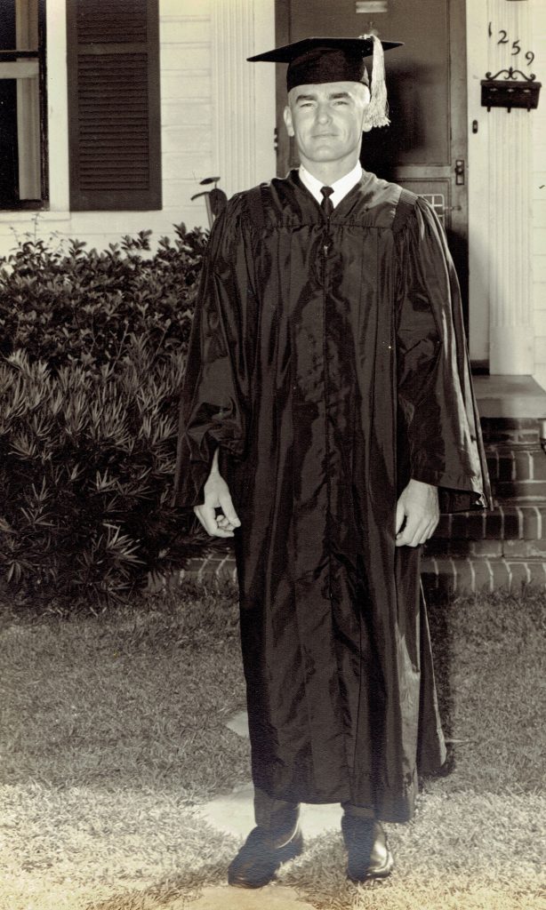 Kim Miller when he graduated from Florida State University