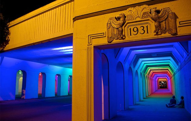 Public artwork made of lights could transform Murray Hill/Avondale overpass