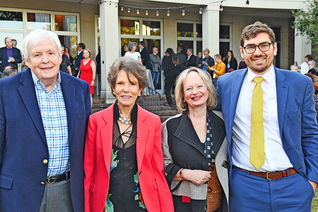 Jeffrey Dunn, Anne Hicks, Douglas Anderson School of the Arts Executive Director Jacqueline Cornelius and Cummer Museum Director and CEO Dr. Adam Levine