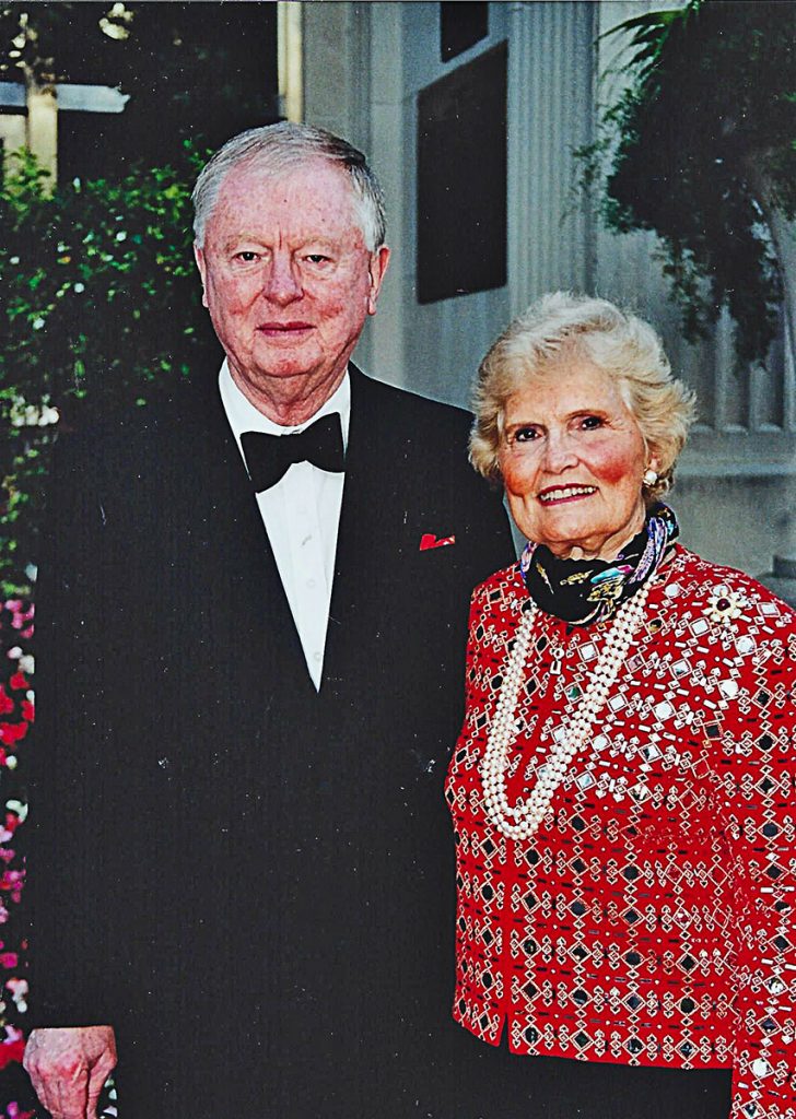 Raymond Knight Mason and his wife, Minerva at the Cummer Ball