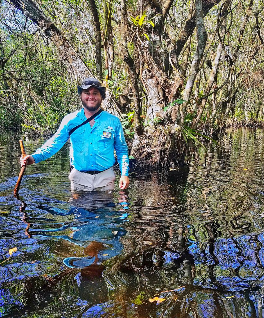 Swamp slogging through the Fakahatchee Strand Preserve State Park in search of endangered orchids