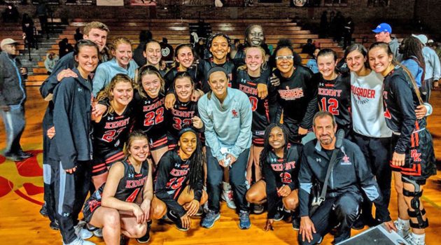 Crusader girls place second in state basketball tournament