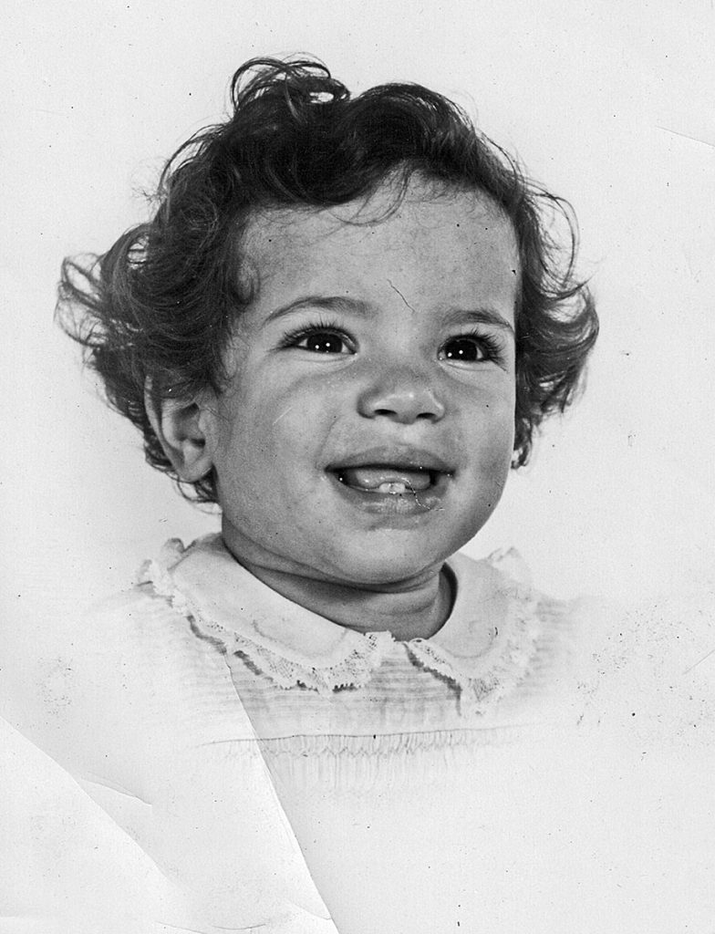 Michele As a toddler growing up on Lakewood Road