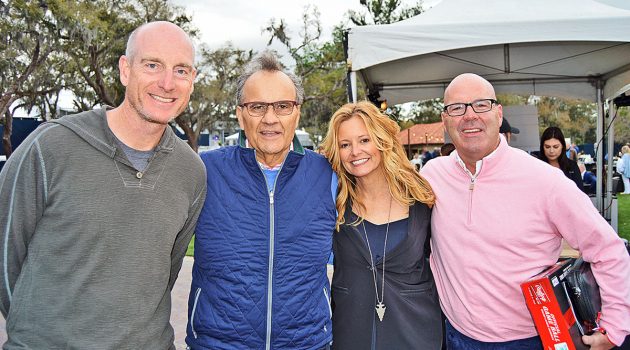Celebrities, guests mingle at Furyk and Friends concert