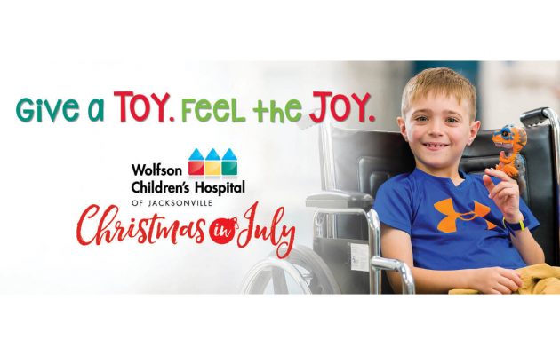 Wolfson Children’s Hospital Christmas In July Toy and Donation Drive