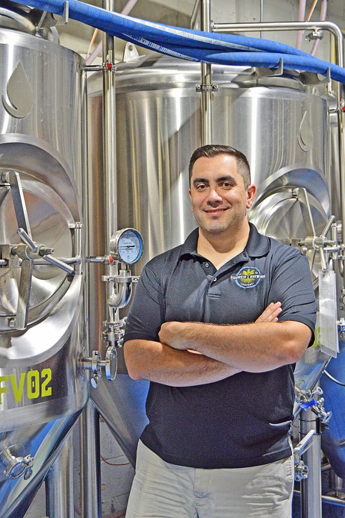 Broc Flores, owner of Fishweir Brewing Company