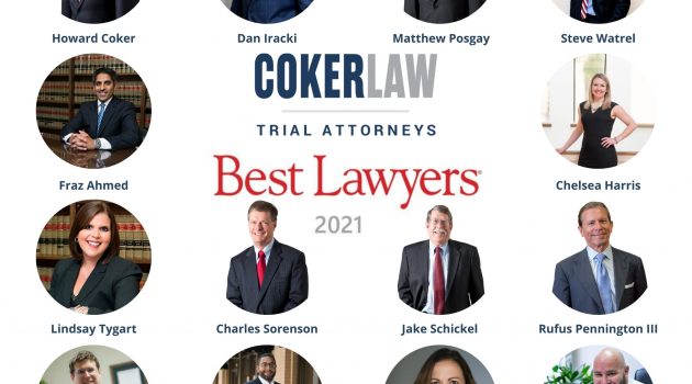 Coker Law attorneys included among The Best Lawyers in America