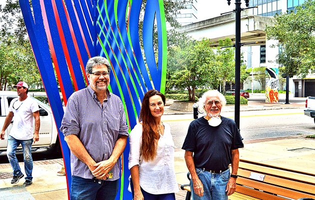 Cultural Council installs fifth sculpture in urban core