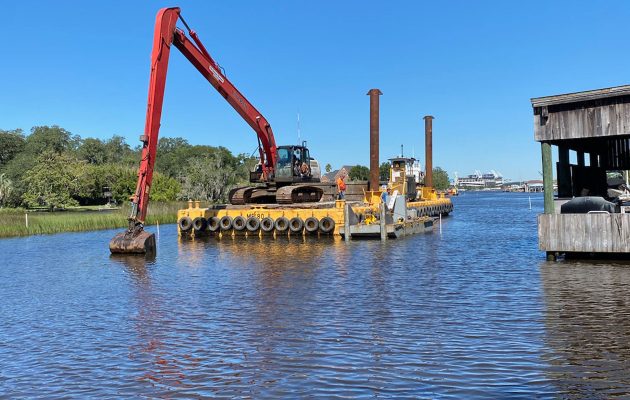 Dredging nearly finished on Millers Creek