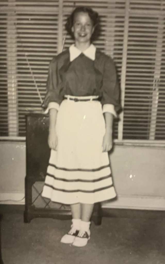 Sissy in Lionette uniform, 1953
