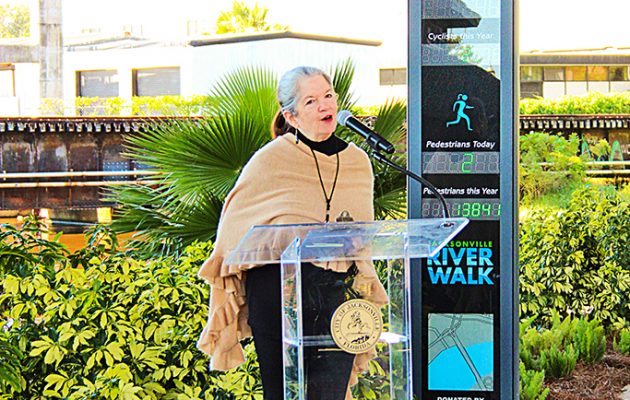 City’s first Eco-Counter dedicated on Northbank Riverwalk