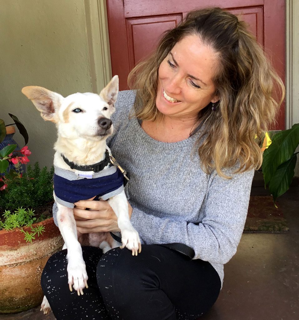 Denise Madonia adopted Truman from Roland Senior Dog Rescue.