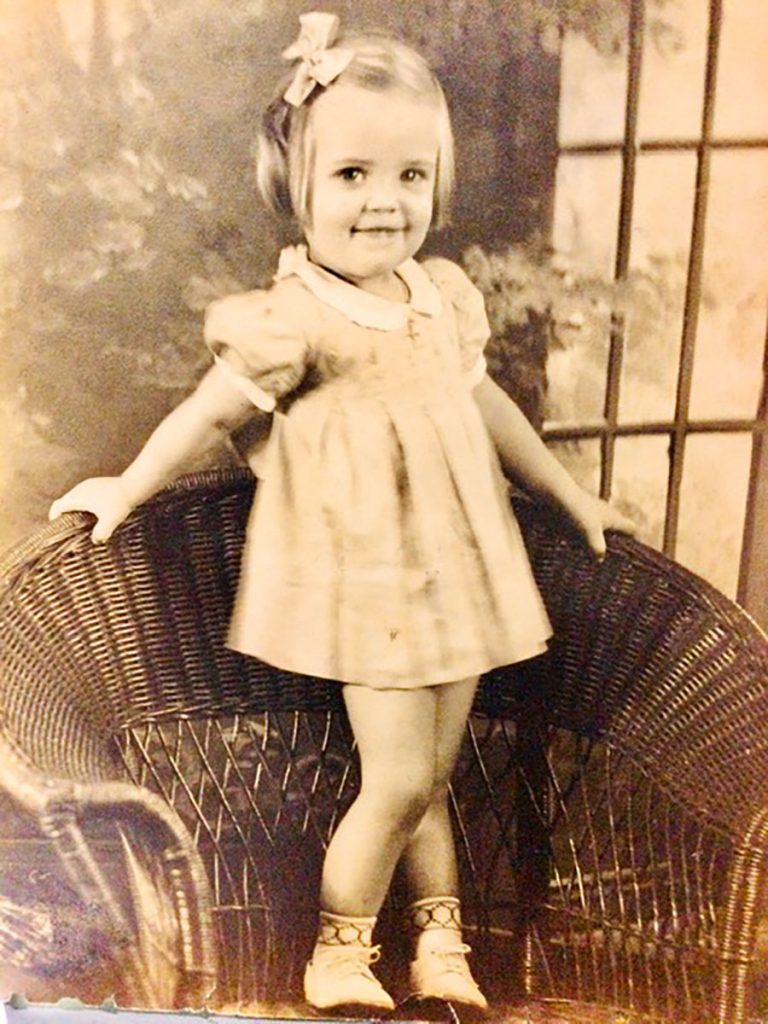 Hazel Jackson age 2, 1938