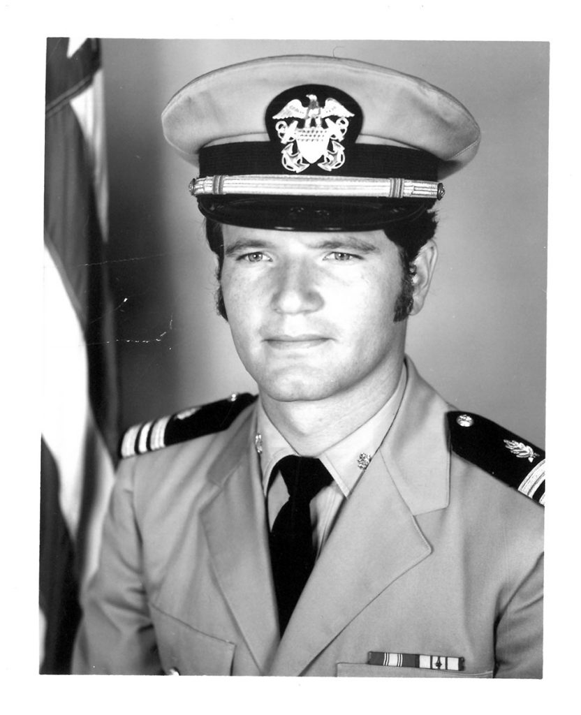 Navy Lieutenant Commander Christian Berdy.
