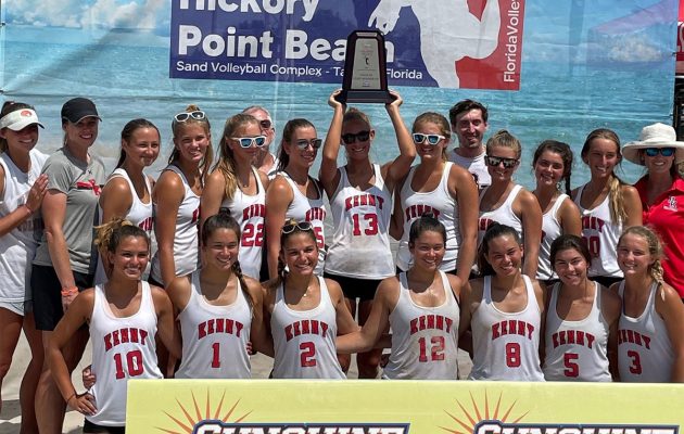 Bishop Kenny Girls Beach Volleyball Team takes State Beach Volleyball Runner-Up