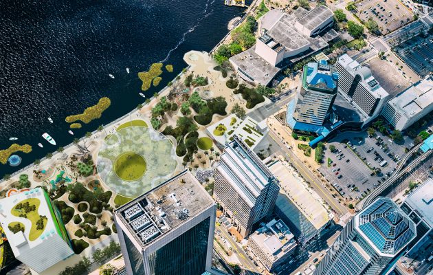 Reboot unveils design concepts for former Jacksonville Landing site, park space