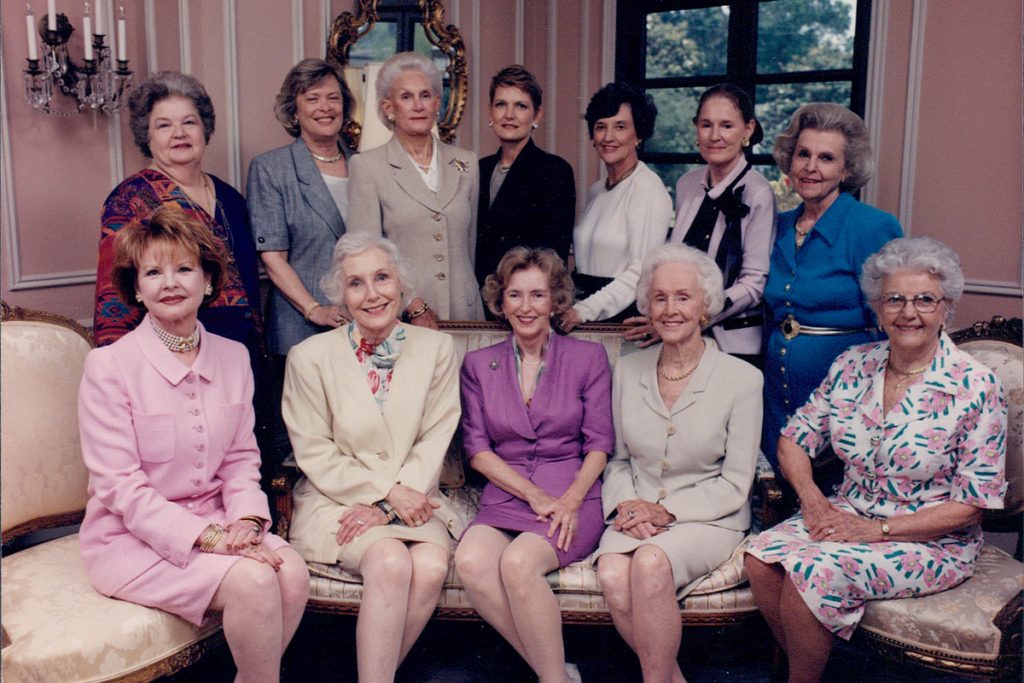 Some of the founding members of The Women’s Board, 1994.