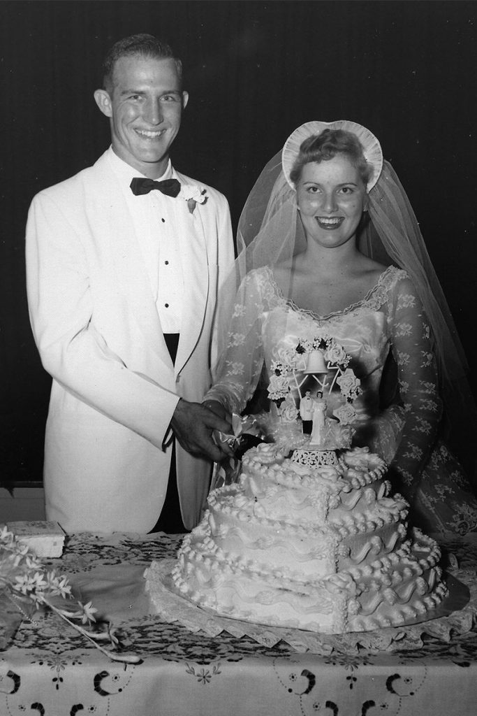 Searcy wedding, 1956