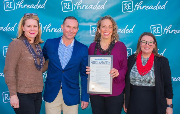 Mayor Curry recognizes Rethreaded during Human Trafficking Prevention Month