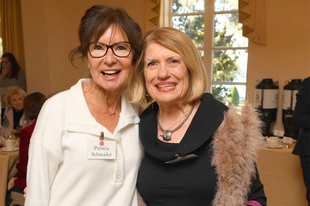 Patricia Schneider with Linda Tuschinski