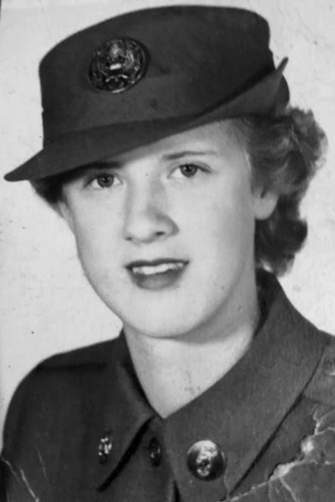 Agnes Stack, Women’s Army Corps, 1953