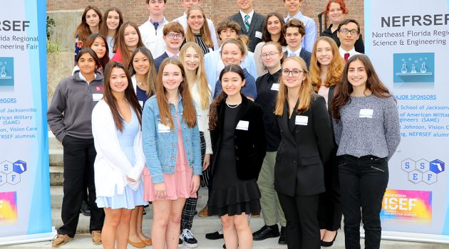 Bishop Kenny students take home 11 awards from Northeast Florida Regional Science and Engineering Fair