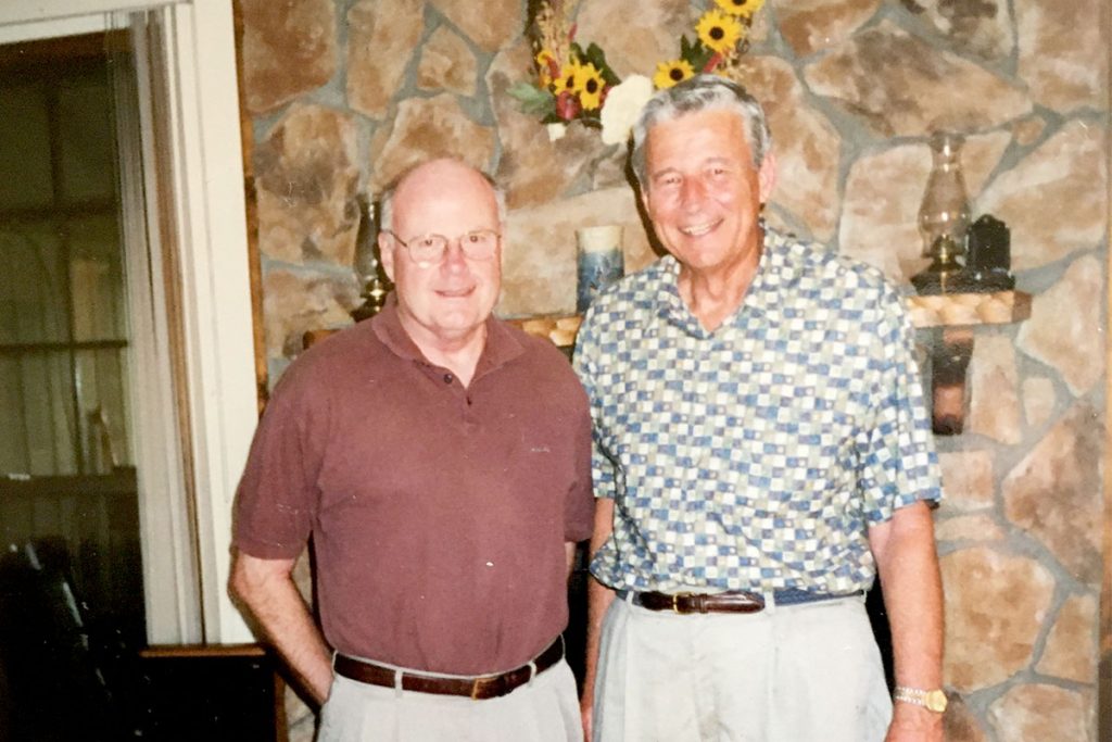 Bob Walton and Fred Woolsey, 2002