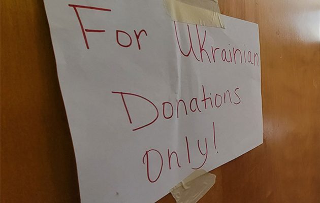 Local organizations launch campaigns to support Ukraine