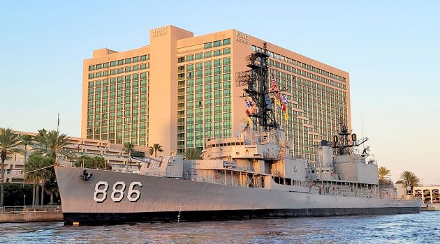 USS Orleck arrives in Jacksonville