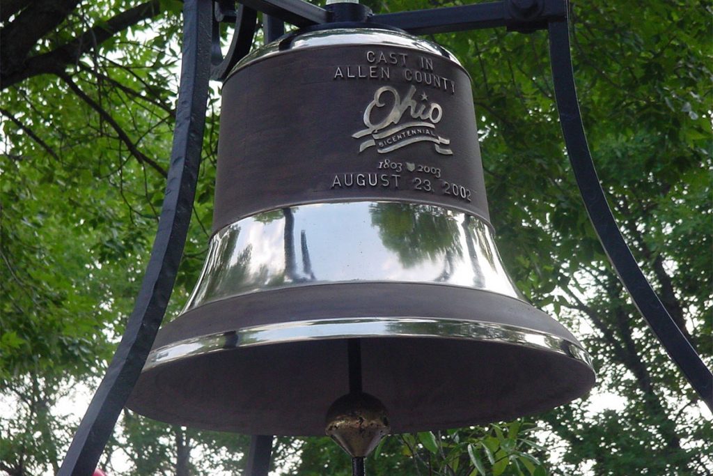 Example of a bronze bell being pursued for installation in Jacksonville to commemorate its bicentennial