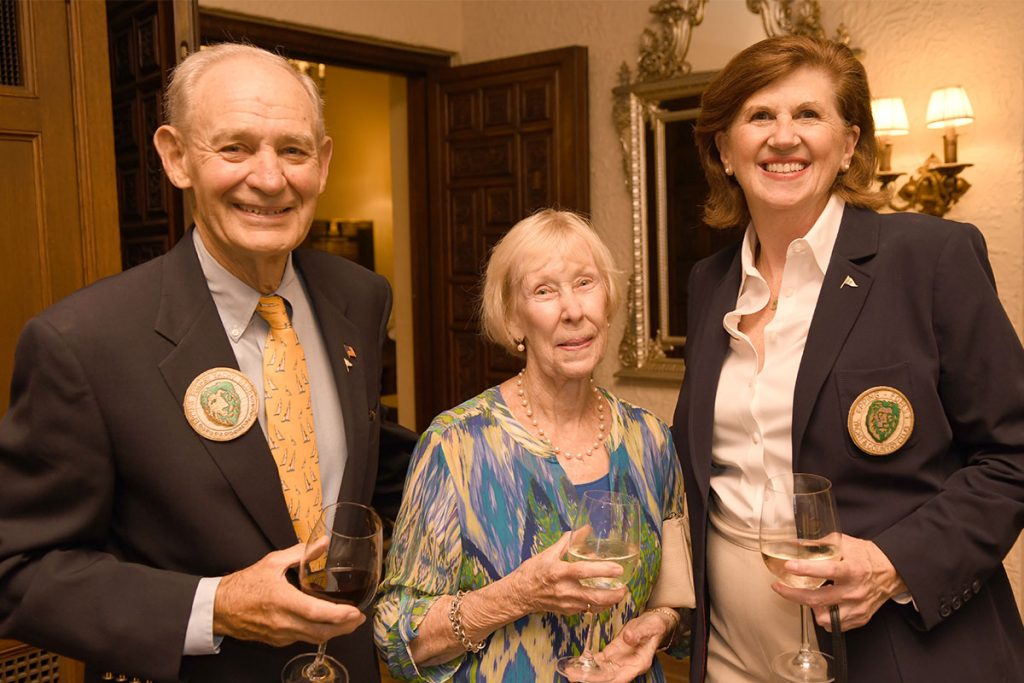 Bruce and Judy Homeyer with Kelly Mannel