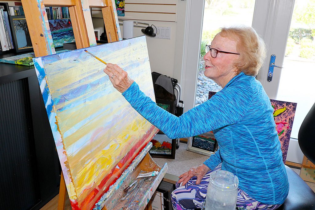 Dottie Dorion painting, 2022