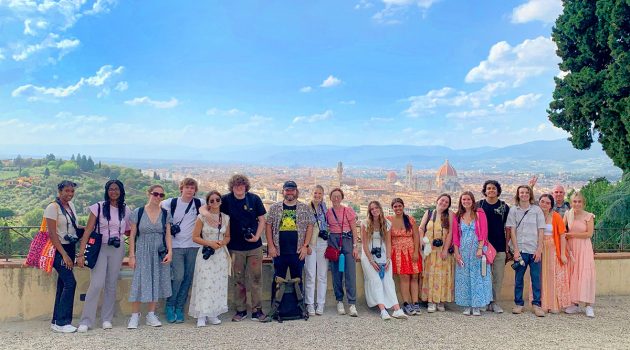 Photography students document Italy