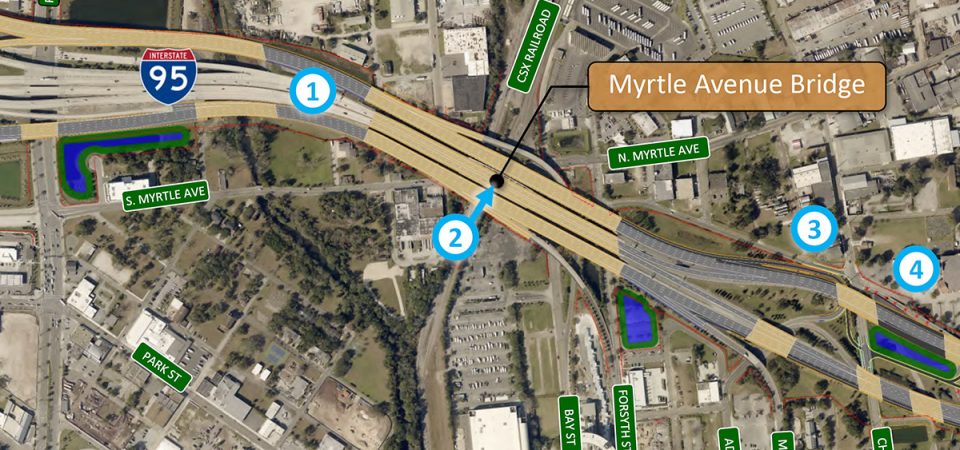 FDOT rolls out study for I-95 improvements from I-10 to Beaver Street