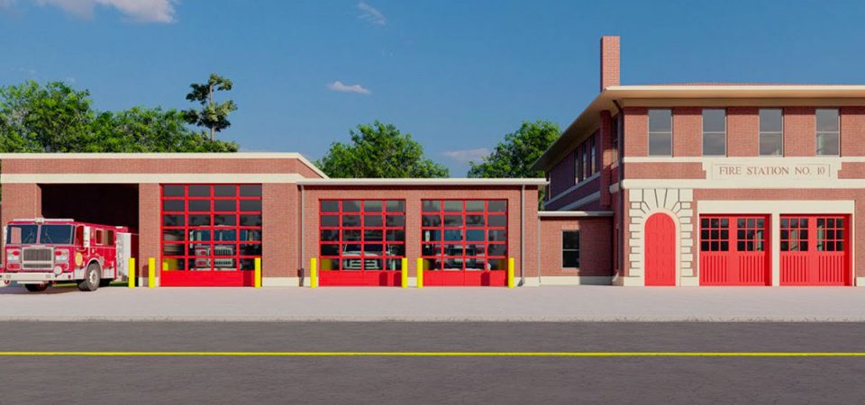 Substantial completion achieved on renovations to Fire Station 10 in Riverside