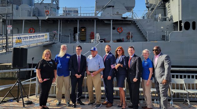 It’s official… USS Orleck opens to the public