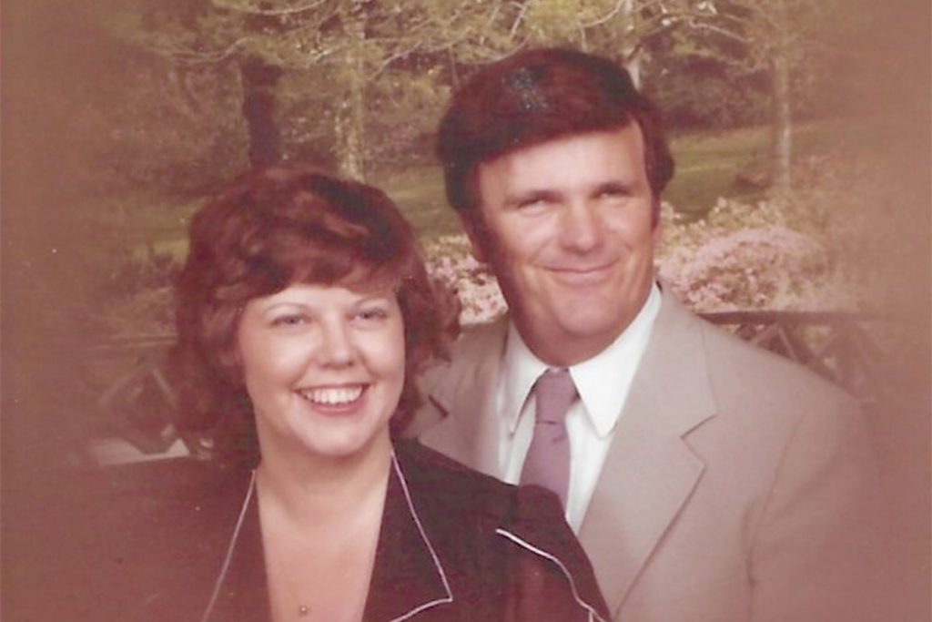 Betty and Bud Reed, 1974
