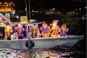 Jacksonville Light Boat Parade @ Downtown Jacksonville - North and Southbank Riverwalks