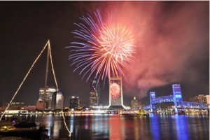 New Year's Eve Fireworks @ Downtown Jacksonville